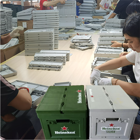 Plastic Foldable Box factory