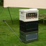 Collapsible storage boxes