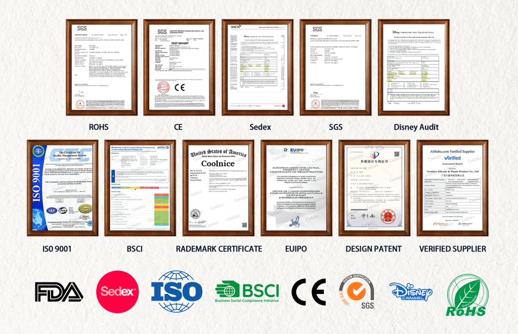 Product Certifications – FDA, ISO, CE, SGS, REACH