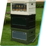 Stackable Collapsible Storage Boxes