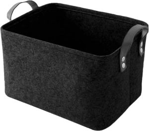 Black Storage Basket