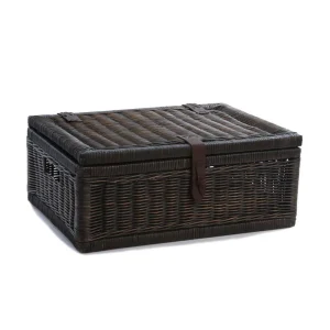 Black storage basket With Lids