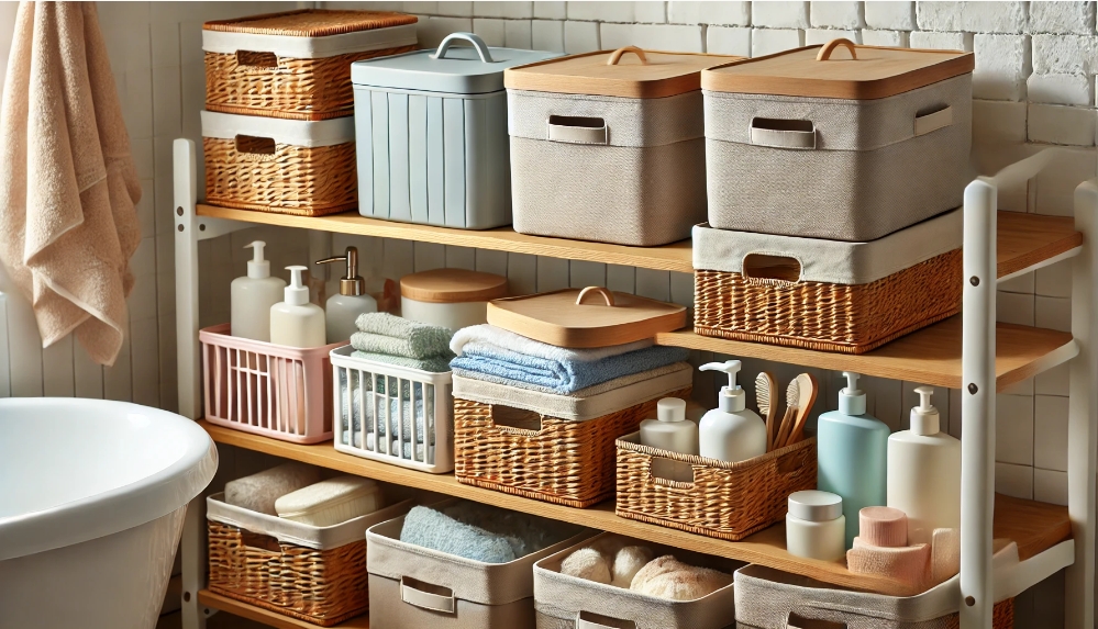 bathroom storage box