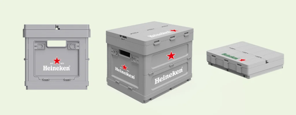 Heineken Customized Folding Box Case