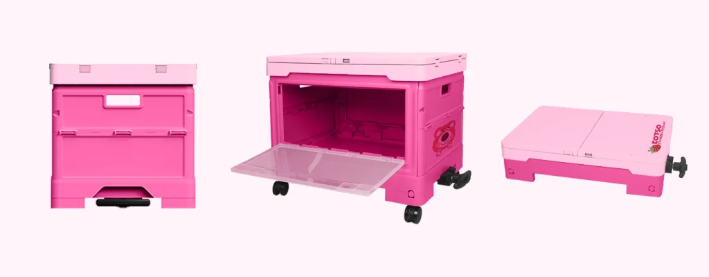 Strawberry Bear Customized Folding Box Case-2