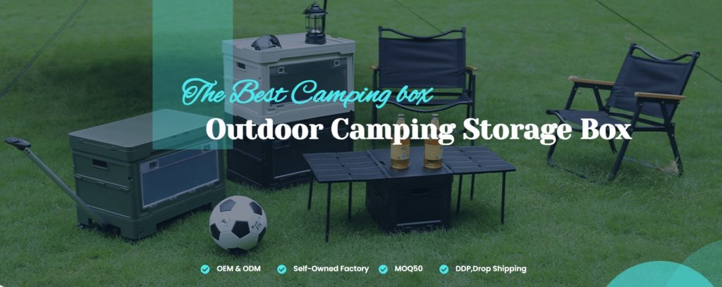 camping chair and Camping BOX