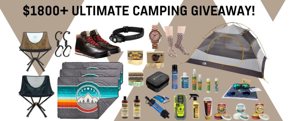 branded camping giveaway