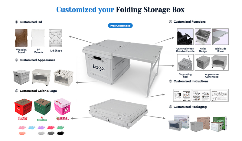 custom camping storage boxes