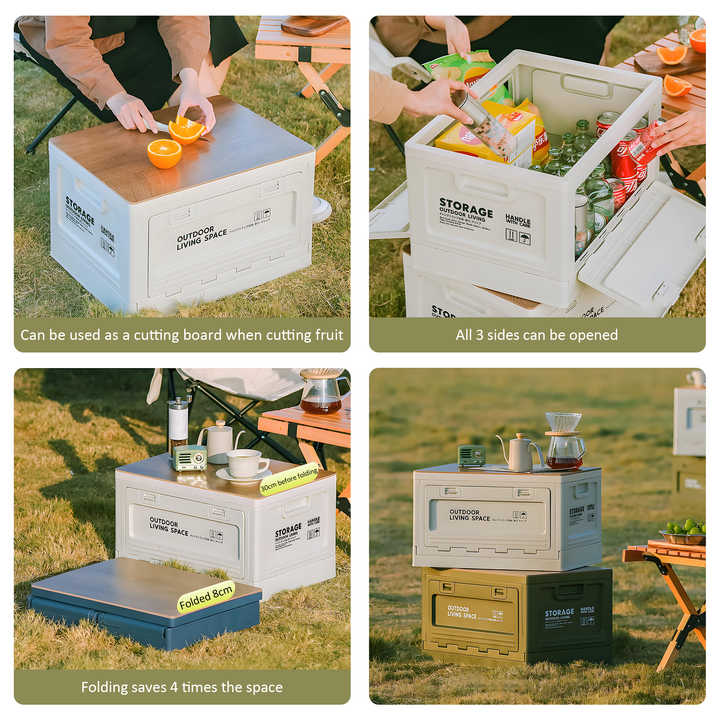 Folding Camping Box Outdoor Uses