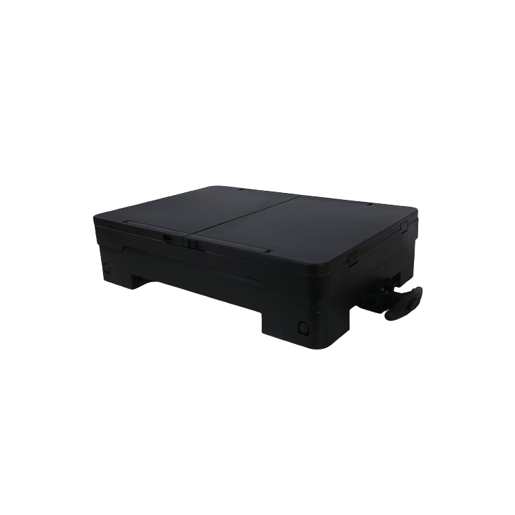 50L Compact Black Folding Storage Box