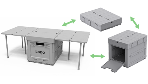 branded folding box