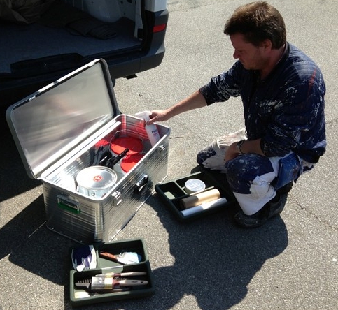 Aluminum storage box