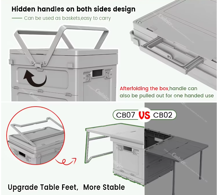 Storage Box Modular Stackability and Stability