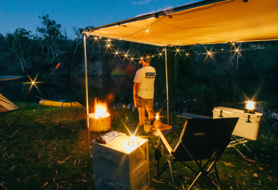 Nighttime Setup: Visibility and Stability