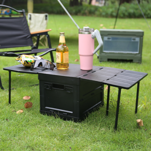 folding table storage box