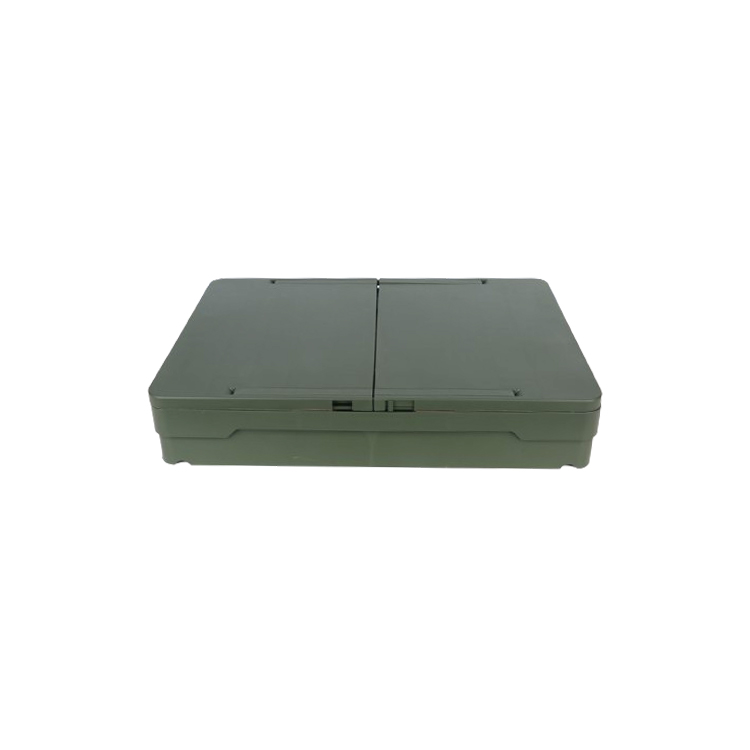 CB04 military green storage box fully folded