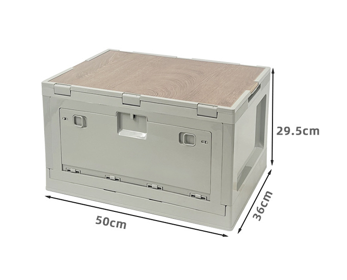 Army Sage Green Folding Storage Box with Lid