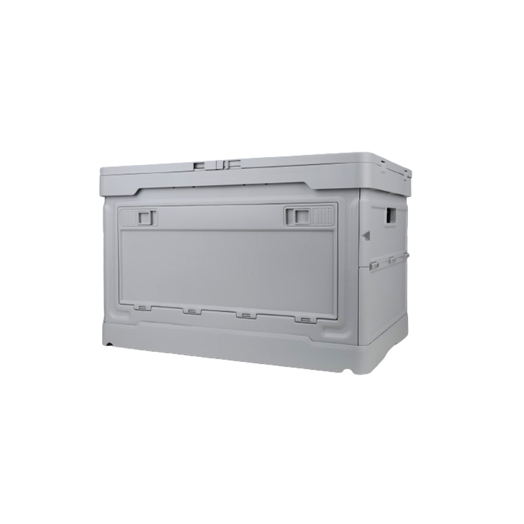CB04 grey storage box upright and closed