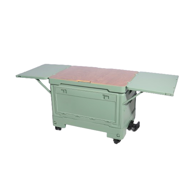 CB03 light green box with both table panels opened