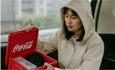 Coca-Cola box