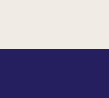 Color swatch showing navy blue and off-white combination