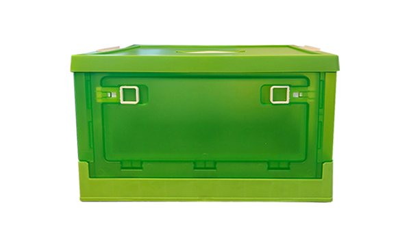 green foldable storage box
