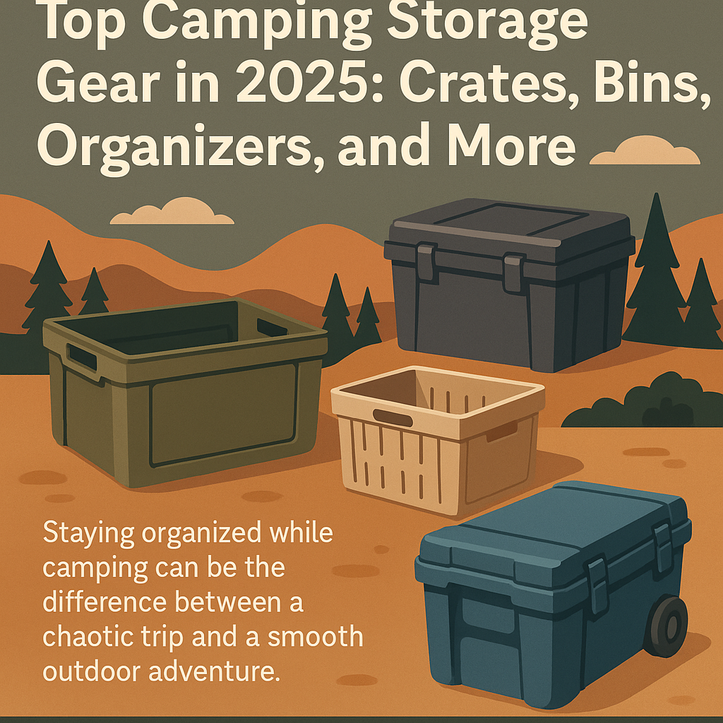 Top Camping Storage Gear for 2025 | Best Crates, Boxes & Organizers