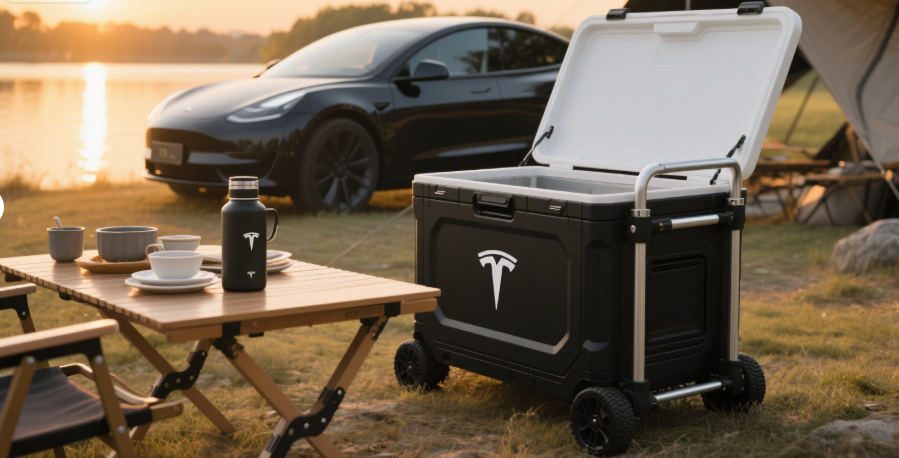 Gift a branded camping box for booked test drives.